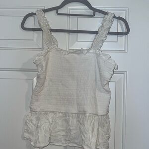 Japna Women's Peplum Rushed Blouse